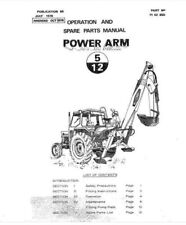 McConnel Power Arm 5/12 Operators, Parts and Service Manual