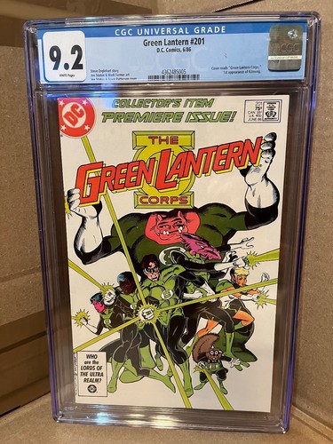 Green lantern 201 cgc - green,
