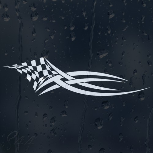 Racing flag car - racing,