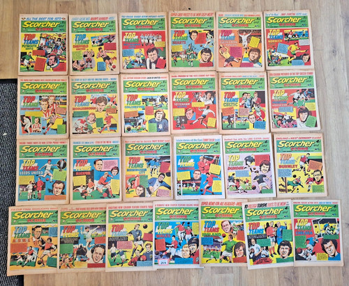 Scorcher comic 25 issues - comic,