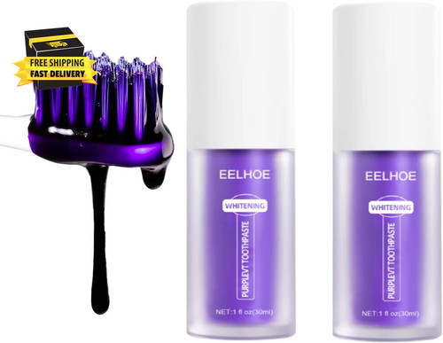 2pcs purple toothpaste - 2pcs,