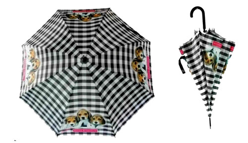 Umbrella automatic stick cute - stick,