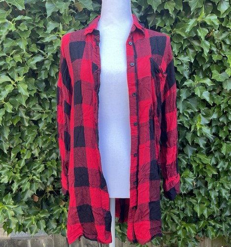 Women red black check - red,