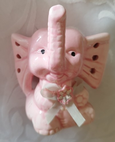 Vintage 1980s pink elephant
