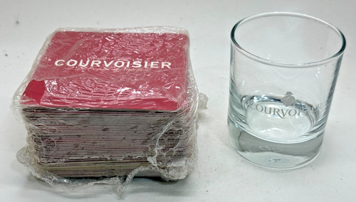 Courvoisier brandy glass - brandy,
