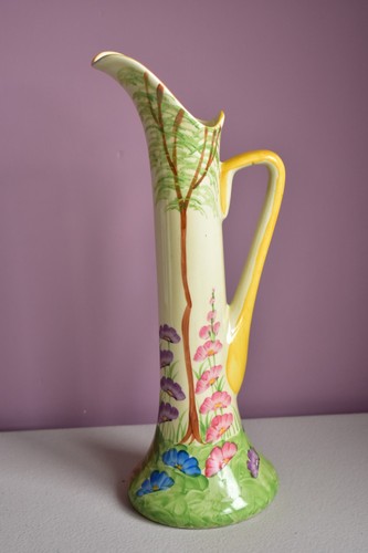 Very tall art deco swan - tall, neck