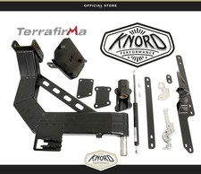 LAND ROVER DEFENDER CHASSIS MOUNTED SINGLE ARM SWING AWAY SPARE WHEEL CARRIER