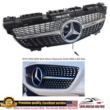 SLK R172 Grille Silver Diamond