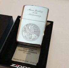 Moon Landing 35th Anniversary Vintage Zippo Lighter, circa 2004