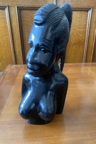 Vintage african ebony wood - african,