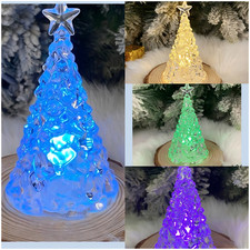2pack Acrylic Christmas Tree