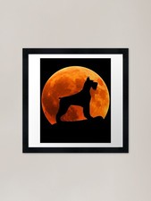 giant schnauzer Dog Silhouette
