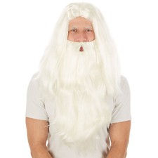 Men’s Father Christmas Wig