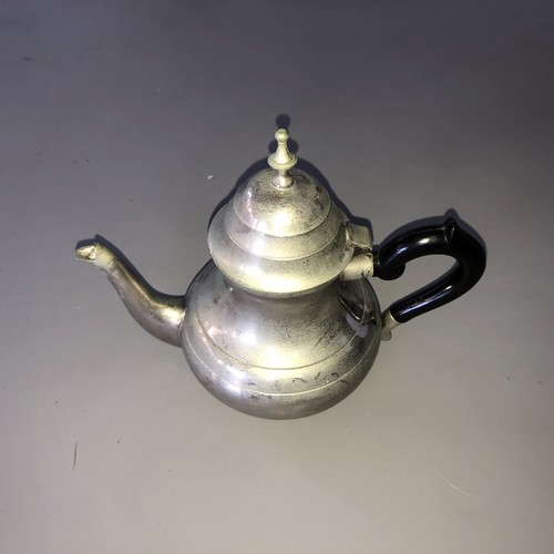Pewter colonial style tea or - style,