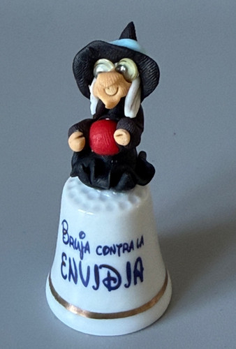 Spanish lucky witch thimble - spanish,