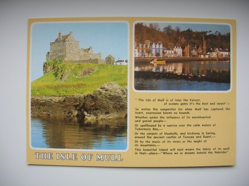 Mull postcard duart castle - -,