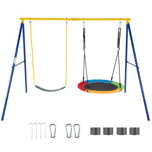 Heavy duty metal frame swing - heavy,