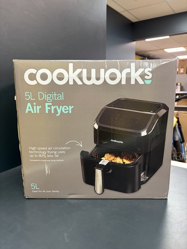 Air fryer digital 1600w - 5l,