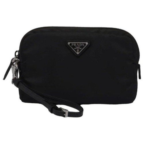 Prada nylon black - re-nylon, wristlet