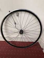 M Part 700c Hybrid Rear Wheel Alloy Hub (Suits 8/9/10 Speed) Cassette Hub Black