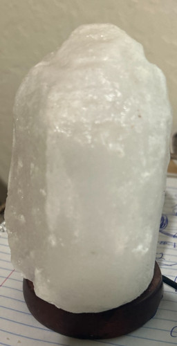 Himalayan salt lamp works - lamp.,