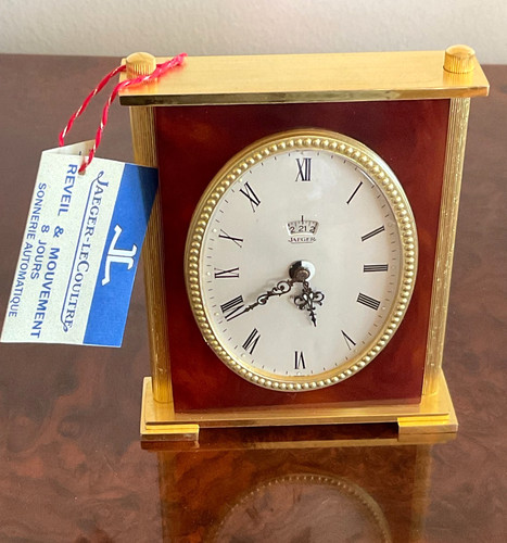 Jaeger lecoultre clock - lecoultre,