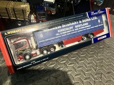 Corgi CC12201 Scania Curtainside 1/50 Scale Model Lorry A.Wishart & Sons LTD
