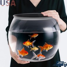 Large Clear Fish Bowl 5 Gallon