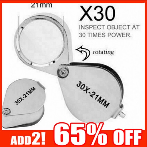 Jewellers loupe 30x21mm - loupe, glass