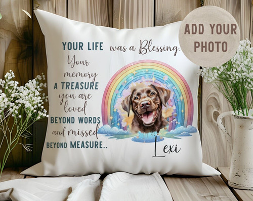 Personalised dog rainbow - personalised,