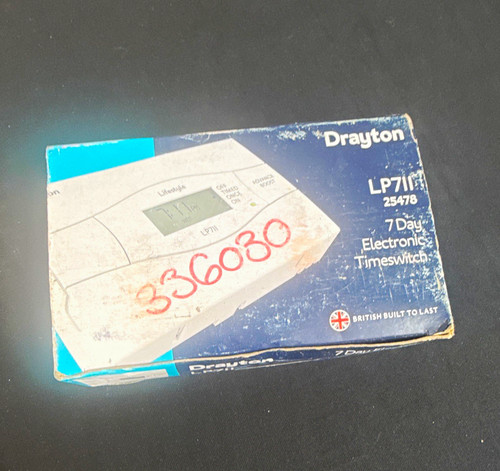 Drayton lp711 day - 7-day, timeswitch