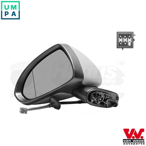 Exterior mirror 3750807 - 3750807, for