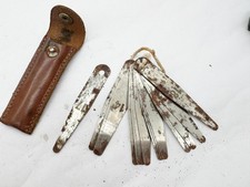 VINTAGE FEELER GAUGE SET WITH