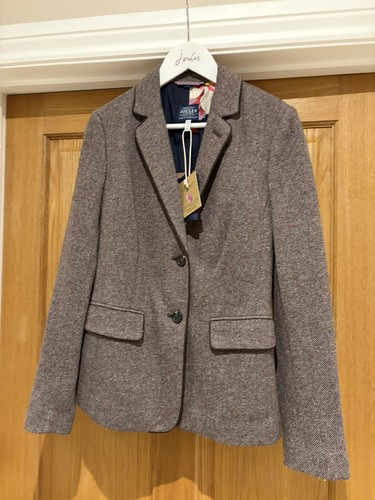 Joules agatha tweed blazer - agatha,