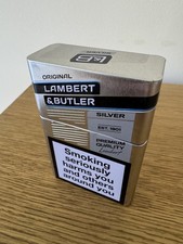 Lambert & Butler Silver Tin