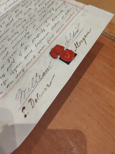 Antique handwritten vellum - antique,