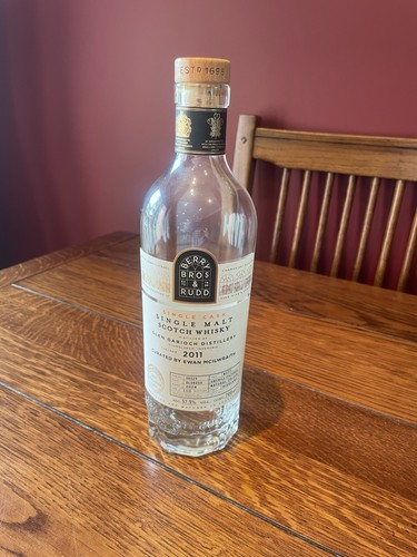 Empty bottle single - of, cask