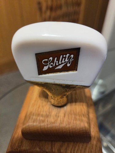 Schlitz beer tap handle knob - ,