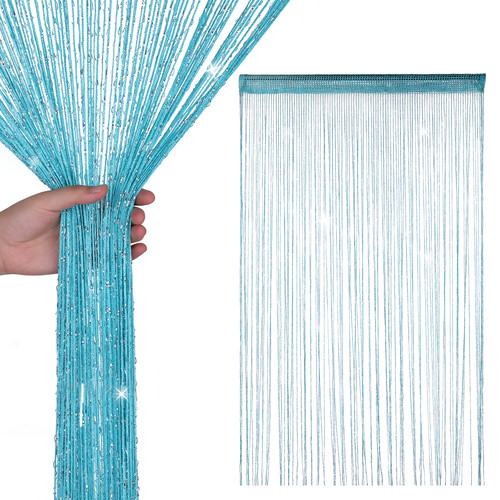 String curtain panels door fly - panels,