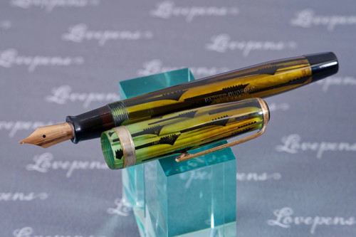 Parker duofold fountain - parker, pen