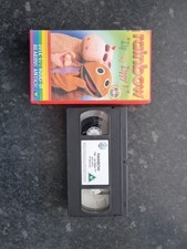 Rainbow Zip-Up-Zippy Vintage VHS Cassette Tape Rare Retro