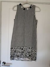 Holly Fulton Silk Printed Shift Dress Size S