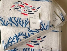 Bath, Hand Face Towels.  White