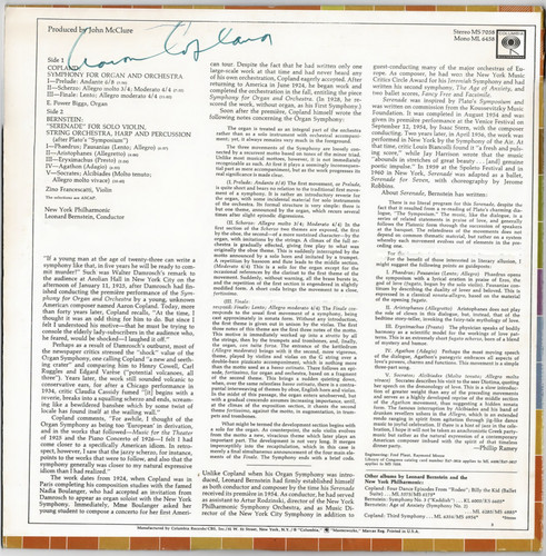 Aaron copland autographed - aaron,