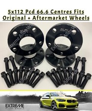Alloy Wheel Spacers 15mm Black