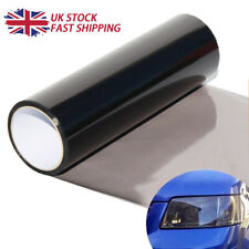 30cm x 100cm Light Smoke Black Tint Film Headlights Tail light Car Vinyl Wrap