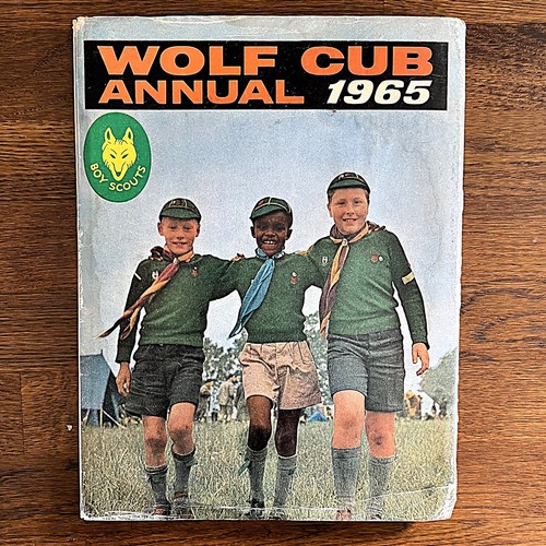Vintage wolf cub annual 1965 - vintage,