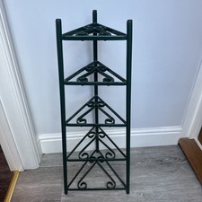 Vintage 5 Tier curled Wrought