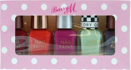 Barry nail polish 5piece - nail,
