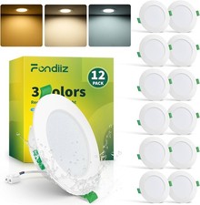 Fondiiz 12 Pack LED Downlights
